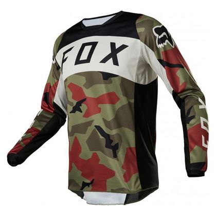 Camiseta de motocross Fox 180 BNKR - GREEN CAMO 2023 - Verde