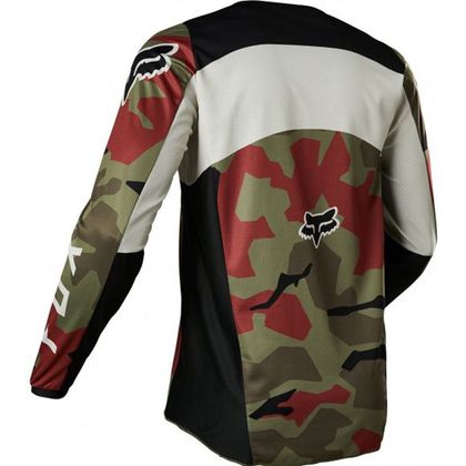 Camiseta de motocross Fox 180 BNKR - GREEN CAMO 2023 - Verde