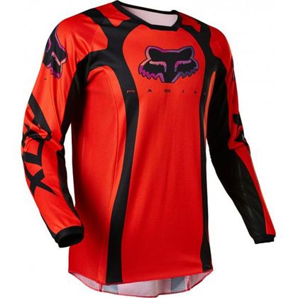 Camiseta de motocross Fox 180 VENZ - FLUO RED 2023 - Rojo / Negro Ref : FX3684 