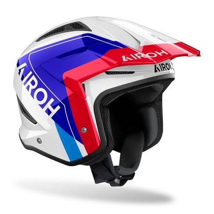 Airoh TRR II HUNT Jethelm - Wit / Blauw