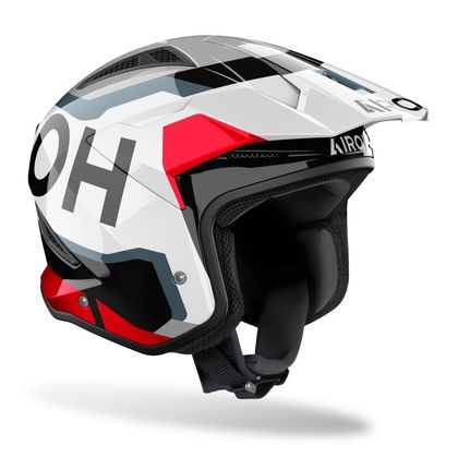 Airoh TRR II JUPITER Jethelm - Wit / Rood