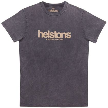 Camiseta de manga corta Helstons CORPORATE COTON - Negro