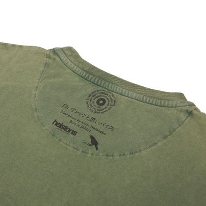 Maglietta maniche corte Helstons FEMALE COTON - Verde
