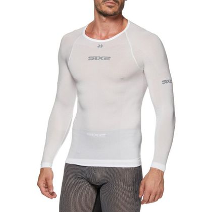 Maillot Technique Six2 TS2L BREEZY TOUCH - Blanc