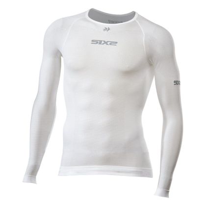 Maillot Technique Six2 TS2L BREEZY TOUCH - Blanc Ref : SIX0068 