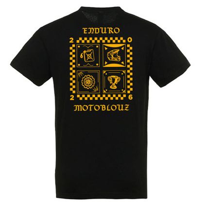 T-Shirt manches courtes Motoblouz ENDURO 2026 HOMME - Noir