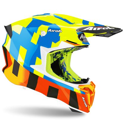 Casco de motocross Airoh TWIST 2.0 - FRAME - YELLOW GLOSS 2021