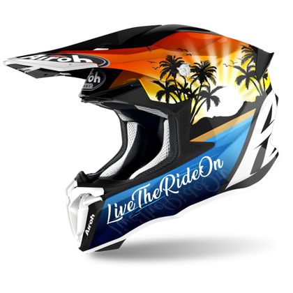 Casco de motocross Airoh TWIST 2.0 - LAZYBOY GLOSS 2022 Ref : AR1085 