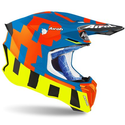 Casco de motocross Airoh TWIST 2.0 - FRAME - AZURE MATT 2021