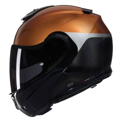 Casque Nolan X-1005 - ULTRA CARBON - VERNICIATURA SPECIALE - Carbone / Rouge