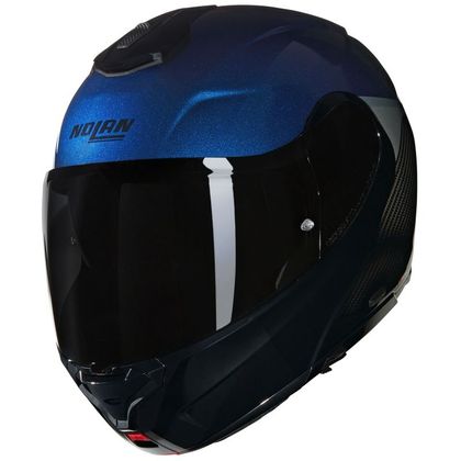 Casque Nolan X-1005 - ULTRA CARBON - VERNICIATURA SPECIALE - Carbone / Bleu Ref : NL1606-CCBLU 