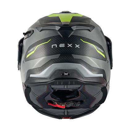 Nexx X.LIFECOUNTRY - TERRA Helm - Grijs / Geel