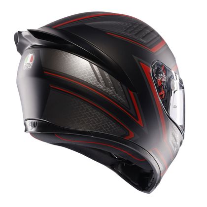 AGV K1 S - SLING Integraalhelm - Zwart / Rood