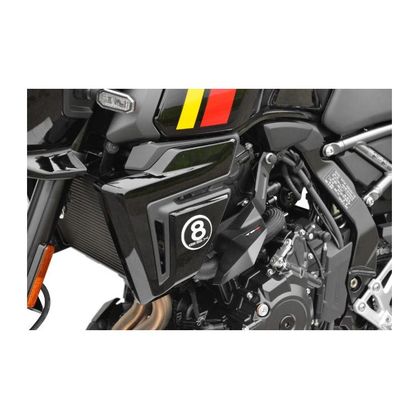 Top Block KIT PATINS Engine guard - Black