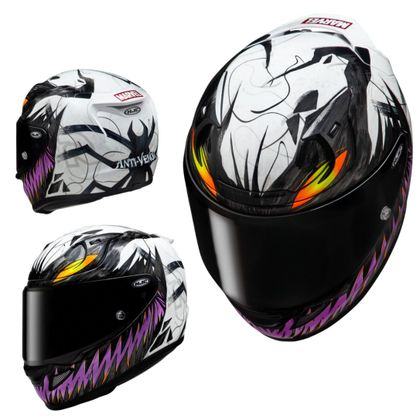HJC RPHA 12 - ANTI-VENOM II MARVEL Full-face helmet - Black / Pink