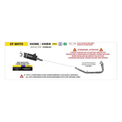 Arrow Racing Manifold - Grey