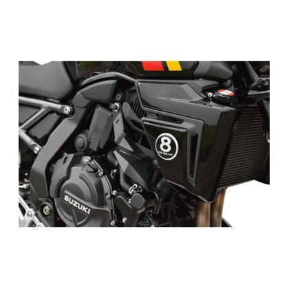 Top Block KIT PATINS Engine guard - Black