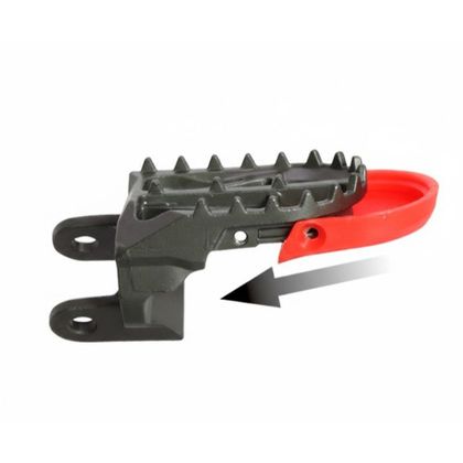 Repose-pieds DRC SLIDER POUR REPOSE-PIEDS MOTARD Universel - Noir