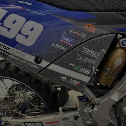 TVE Motorsports NR GRIP Grip-sæt til sidetavler - Farveløs
