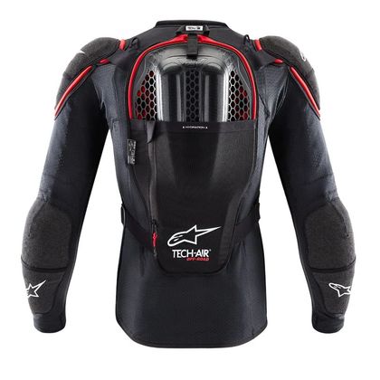 Alpinestars TECH-AIR OFF-ROAD 2025 Motorfiets airbags - Zwart / Rood