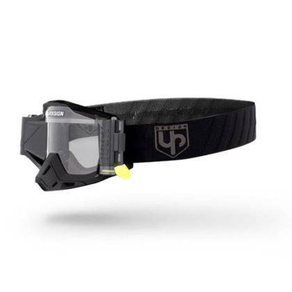 Masque cross UP Design Roll Off Bold écran transparent 2026 - Noir Ref : UPD0568 / UP5004000001 