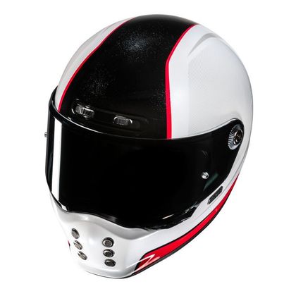 Casque intégral HJC V10 - HODU - Blanc / Rouge