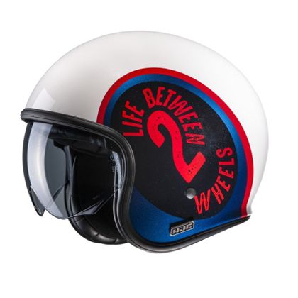 Casque Hjc V30 - HARVEY - Blanc / Rouge