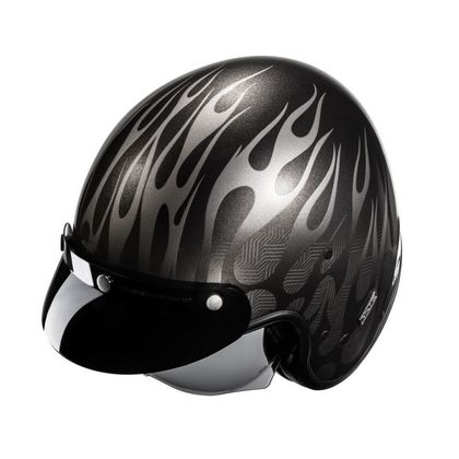 Hjc V31 - FIRO Jethelm - Zwart / Grijs