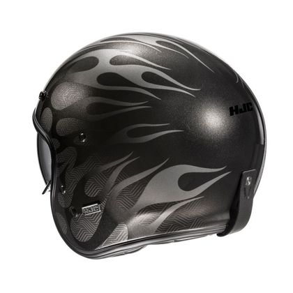 Hjc V31 - FIRO Jethelm - Zwart / Grijs