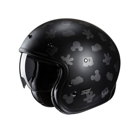 Hjc V31 - DISNEY MICKEY Jethelm - Grau / Schwarz