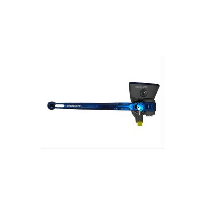 Maître cylindre de frein Accossato radial 19 x 18 avec levier long fixe réservoir intégré - Noir / Bleu