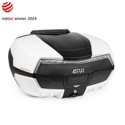 Top case Givi V58WLTD MAXIA 5 Monokey Universel - Blanc Ref : GI2465 / V58WLTD 