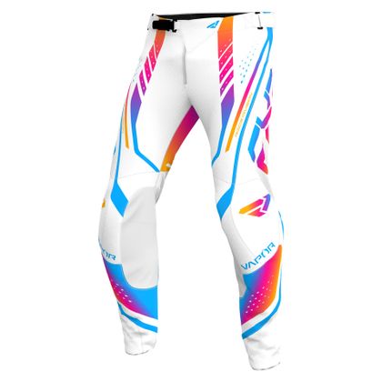 Pantalon cross FXR VAPOR AIR 2024 - Blanc / Multicolore Ref : FXR0571 