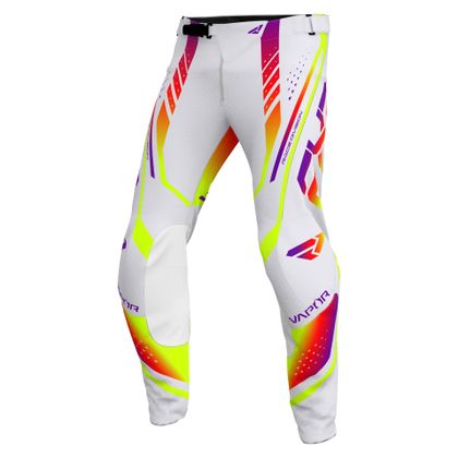 Pantalon cross FXR VAPOR AIR 2024 - Blanc / Multicolore Ref : FXR0570 