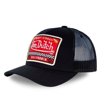 Von Dutch WEST COAST Cap - Black Ref : VDH0107 / VD/0/CAS1/BLKA-TU 