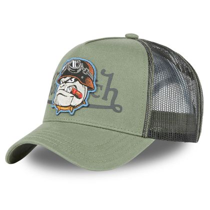 Von Dutch SNAPBACK Cap - Groen Ref: VDH0109 / VD/0/CAS1/BULL/K-TU 