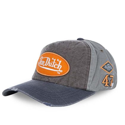 Von Dutch JACK Cap - Grijs Ref: VDH0282 / VD/0/CAS1/JACKGM/B-TU 