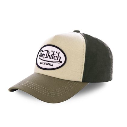 Von Dutch JAC Cap - Beige Ref: VDH0281 / VD/0/CAS1/JAC/TOI1-TU 