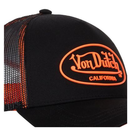 Von Dutch DOM Cap - Black / Orange