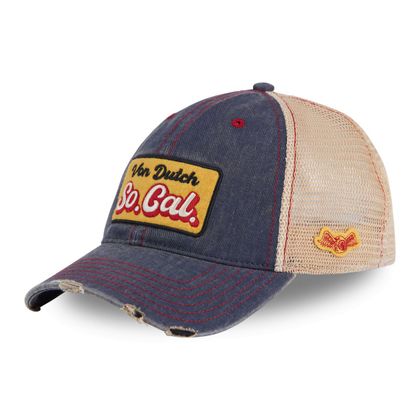 Casquette Von Dutch MAC - Bleu Ref : VDH0291 / VD/1/CB/MAC/09-TU 