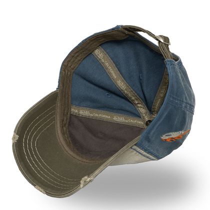 Von Dutch RETRO Cap - Grijs / Blauw
