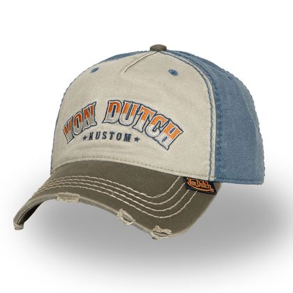 Von Dutch RETRO Cap - Grijs / Blauw Ref: VDH0293 / VD/1/CB/RETRO/07-TU 