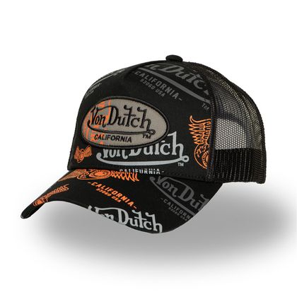 Casquette Von Dutch CAFE - Noir Ref : VDH0303 / VD/1/CT/CAFE03-TU 