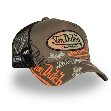 Casquette Von Dutch CAFE - Marron