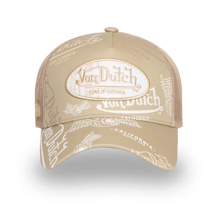 Casquette Von Dutch CAFE - Beige