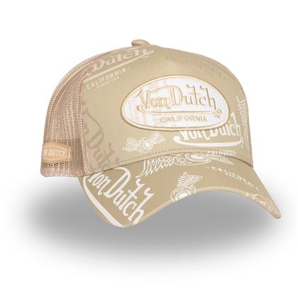 Casquette Von Dutch CAFE - Beige