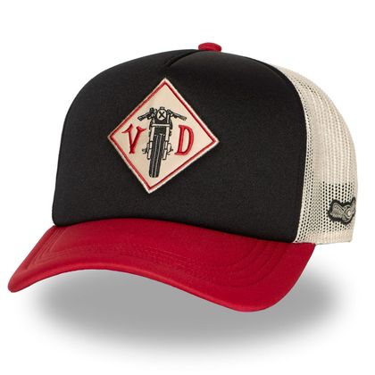Von Dutch FOAM Cap - Zwart / Rood Ref: VDH0311 / VD/1/CT/FOAM/04-TU 