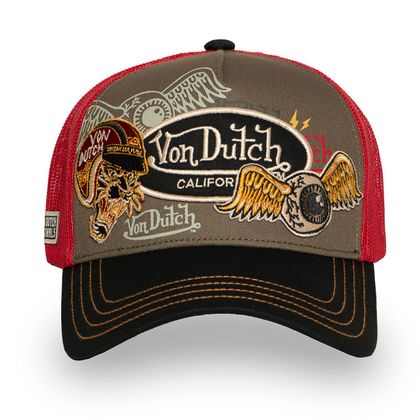 Von Dutch PATCHES Cap - Zwart