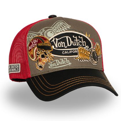 Von Dutch PATCHES Cap - Zwart
