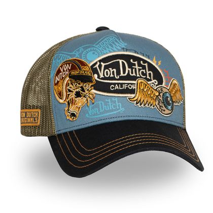 Von Dutch PATCHES Cap - Zwart